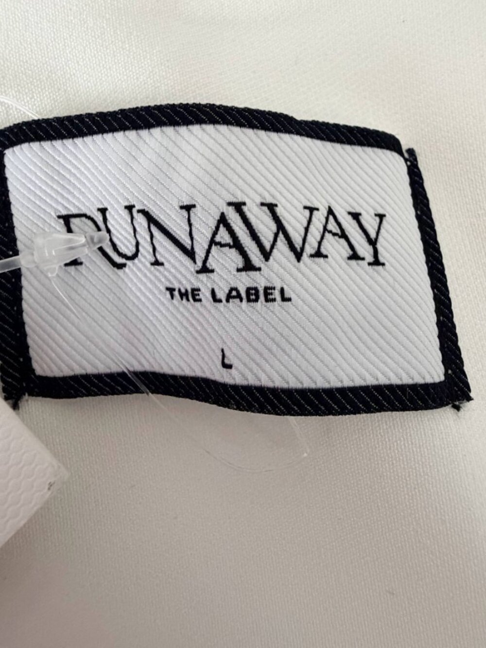 NWT Runway The Label Bethani Mini Dress in White Large #A4044 - Picture 6 of 9